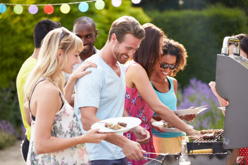 Friends grilling - Join us at The Addison Eighty50 in Concord, NC