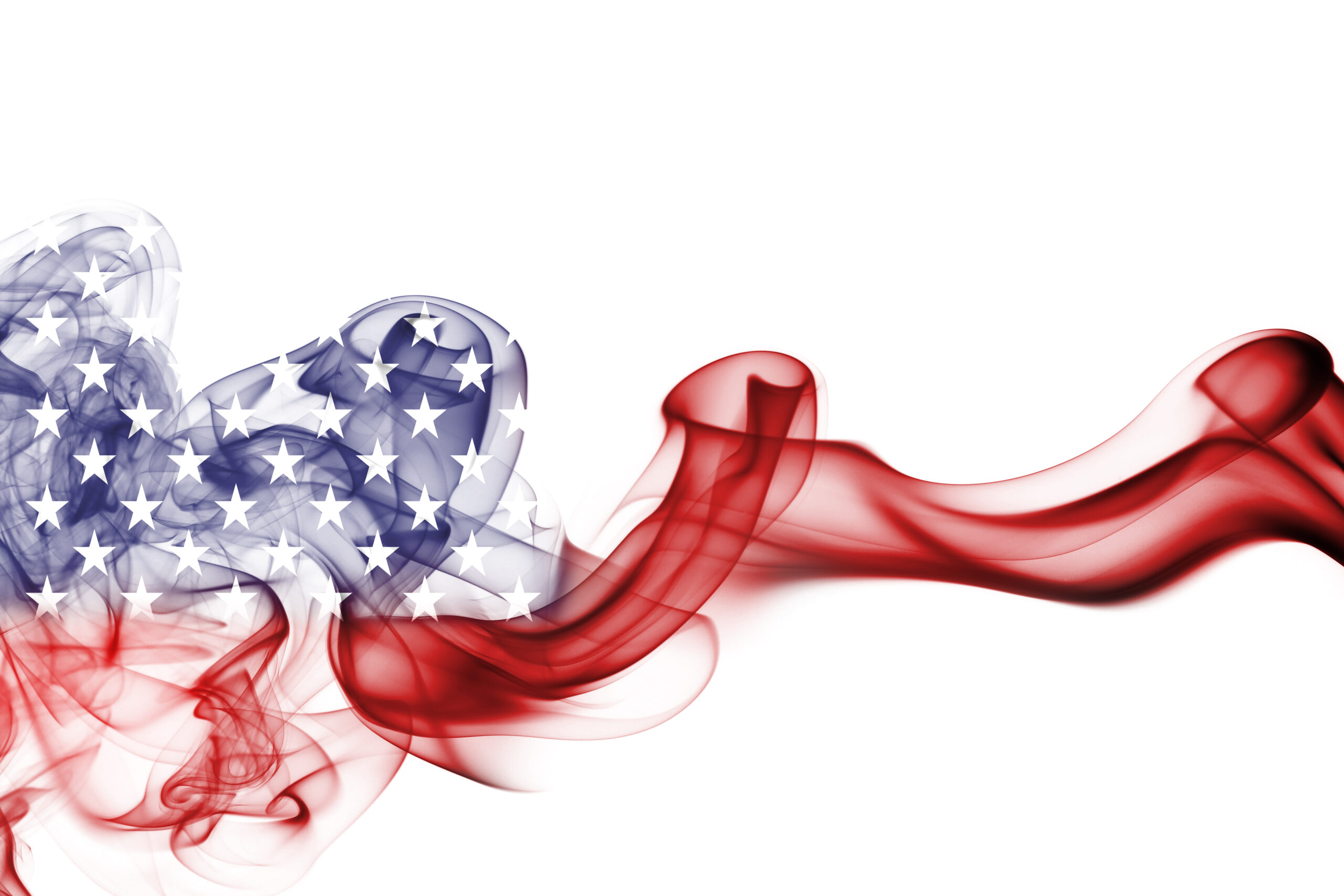 America, usa, national smoke flag